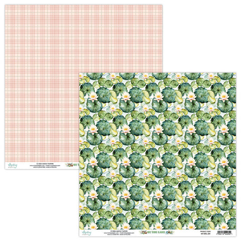By The Lake - Mintay Papers - 12"x12" Double-sided Patterned Paper - Paper 04