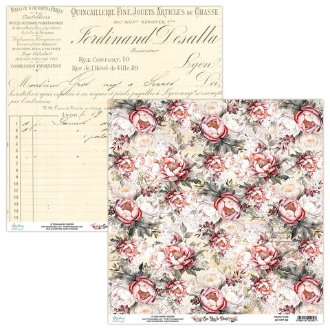 See You In Paris - Mintay Papers - 12"x12" Double-sided Patterned Paper - Paper 05