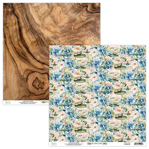 By The Lake - Mintay Papers - 12"x12" Double-sided Patterned Paper - Paper 05