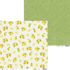 Bazzill: Citrus Slice Cardstock Paper 12x12 Two-sided Scrapbook Paper 