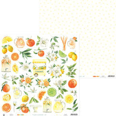 Fresh Lemonade - P13 -  Double-Sided Cardstock 12"X12" - Paper 07