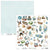 By The Lake - Mintay Papers - 12"x12" Double-sided Patterned Paper - Paper 09