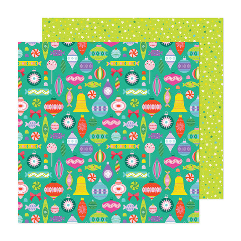Sugarplum Wishes - Paige Evans - 12"x12" Double-sided Patterned Paper - Paper 10