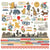 Say Cheese Classic Pooh - Simple Stories - 12"x12" Cardstock Sticker Sheet - Combo