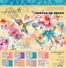 Flight Of Fancy - Graphic45 - 12"x12" Collection Pack