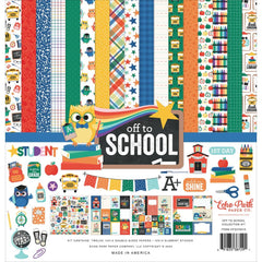 Off To School - Echo Park - Collection Kit 12"X12"