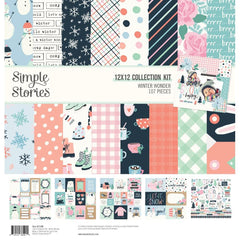 Winter Wonder - Simple Stories - Collection Kit 12"X12"