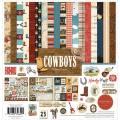 Cowboys - Carta Bella - Collection Kit 12"X12"