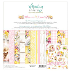 Blossom Serenity - Mintay Papers - 12"x12" Paper Set