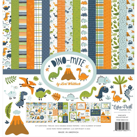 Dino-Mite - Echo Park - Collection Kit 12"X12"