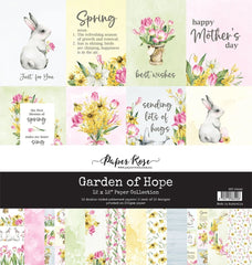 Garden of Hope - Paper Rose - 12"x12" Collection Pack