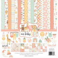 Our Baby (Girl) - Echo Park - Collection Kit 12"X12"