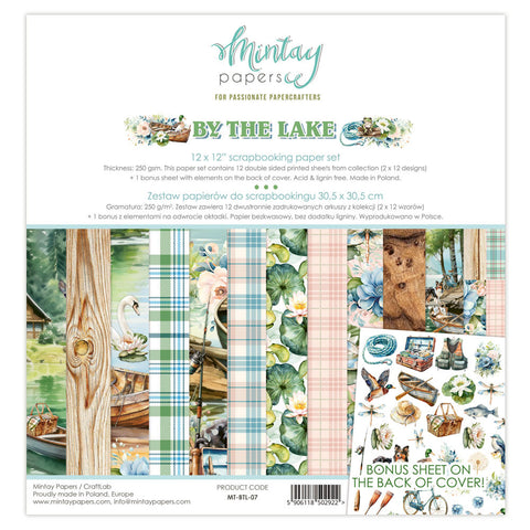 By The Lake - Mintay Papers - 12"x12" Paper Set