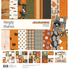 FaBOOlous - Simple Stories - Collection Kit 12"X12"