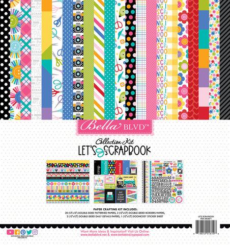 Let's Scrapbook - Bella Blvd - 12"x12" Collection Kit