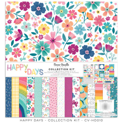 Happy Days - Cocoa Vanilla - 12X12 Collection Kit