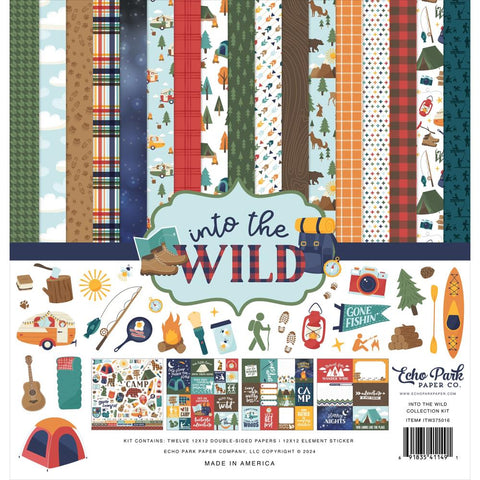 Into The Wild - Echo Park - Collection Kit 12"X12"