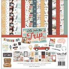 Let's Take The Trip  - Echo Park - Collection Kit 12"X12"
