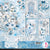 Elegance of Blue - Ciao Bella - 12"x12" Paper Pad (8009)