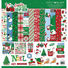 Santa Please Stop Here - PhotoPlay - Collection Pack 12"x12"