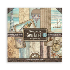 Sea Land - Stamperia - 12"X12" Paper Pad (3908)