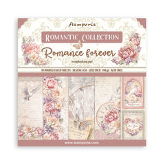 Romance Forever - Stamperia - 12"X12" Paper Pad