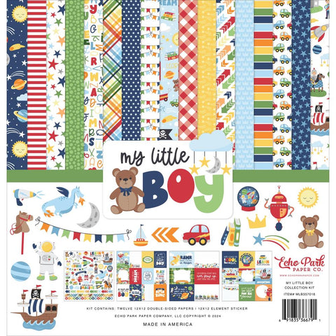 My Little Boy - Echo Park - Collection Kit 12"X12"