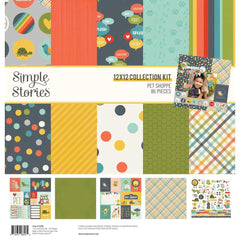 Pet Shoppe - Simple Stories - Collection Kit 12"X12"