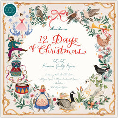 12 Days of Christmas - Craft Consortium - Double-Sided Paper Pad 12"X12" 40/Pkg