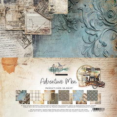 Adventure Men - Alchemy of Art - 12"x12" Paper Collection (4733)