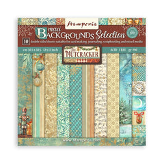 The Nutcracker - Stamperia - 12"x 12" Paper Pad - Maxi Background (6166)