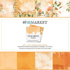 Color Swatch: Peach - 49 & Market - Collection Pack 12"X12"