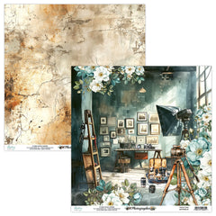 Photographer - Mintay Papers - 12"x12" Patterned Paper - Paper 01