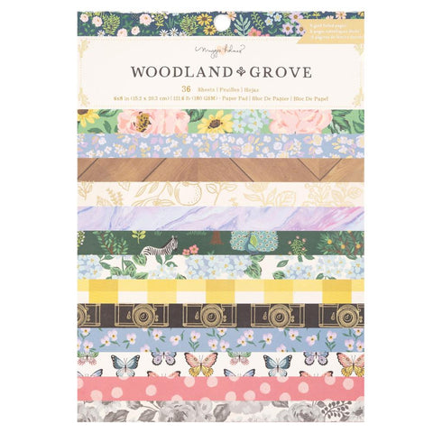 Woodland Grove - Maggie Holmes - Single-Sided Paper Pad 6"X8" 36/Pkg