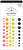 Hey Pumpkin - Doodlebug - Sprinkles Adhesive Enamel Dots - Halloween Assortment (5572)