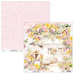 Blossom Serenity - Mintay Papers - 12"x12" Patterned Paper - Paper 01