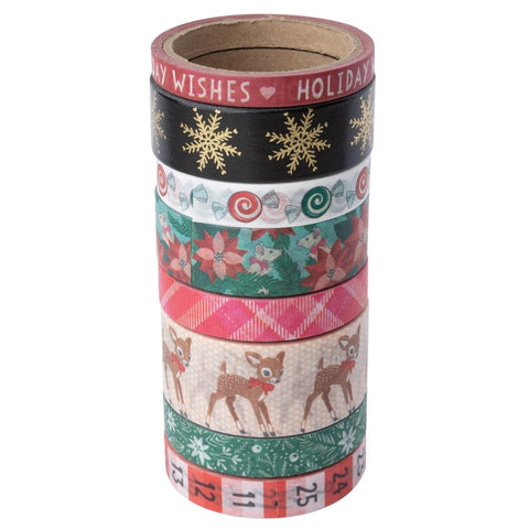 Peppermint Kisses - Vicki Boutin - Washi Tape 8/Pkg