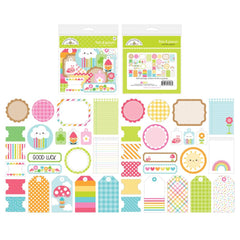 Over the Rainbow - Doodlebug - Odds & Ends - Bits & Pieces Die-Cuts (9984)