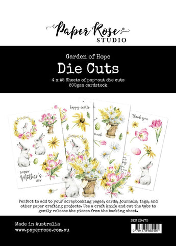 Garden of Hope - Paper Rose - Die Cuts (5491)