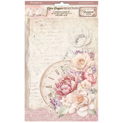 Romance Forever - Stamperia - A4 Rice Paper Collection - Romance Forever (2090)