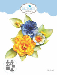 Elizabeth Craft Designs - Die Set - Florals 27 (9014)