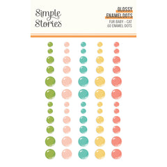 Fur Baby Cat - Simple Stories - Glossy Enamel Dots