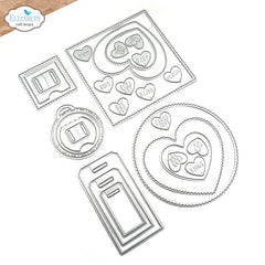 Elizabeth Craft Designs - Die Set - Pocket Page Fillers 2 - Full Size Postage Stamps (9342)