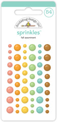Farmhouse - Doodlebug Designs - Sprinkles Enamel Dots - Fall Assortment