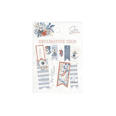 Sea La Vie - P13 - Double-Sided Cardstock Tags 10/Pkg (5552)