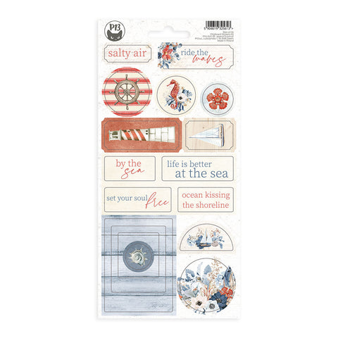 Sea La Vie - P13 - Chipboard Sticker Sheet 02 (5613)