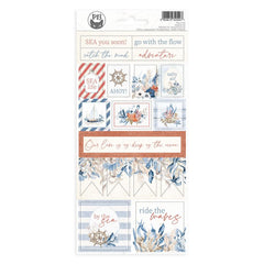 Sea La Vie - P13 - Cardstock Stickers 4"X9" 02 (5507)