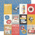 Say Cheese Classic Mouse - Simple Stories - Double-Sided Cardstock 12"X12" - 3"x4" Elements
