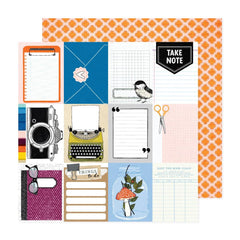 Discover + Create - Vicki Boutin - Double-Sided Cardstock 12X12" - 3"x4" (not in 12"x12" paper pad)