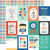 Hip Hip Hooray - Echo Park - Double-Sided Cardstock 12"X12" - 3"x4" Journaling Cards